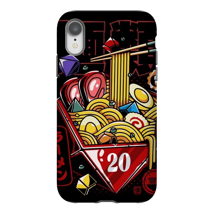iPhone Xr StrongFit Great Ramen Rpg Japanese by LM2Kone