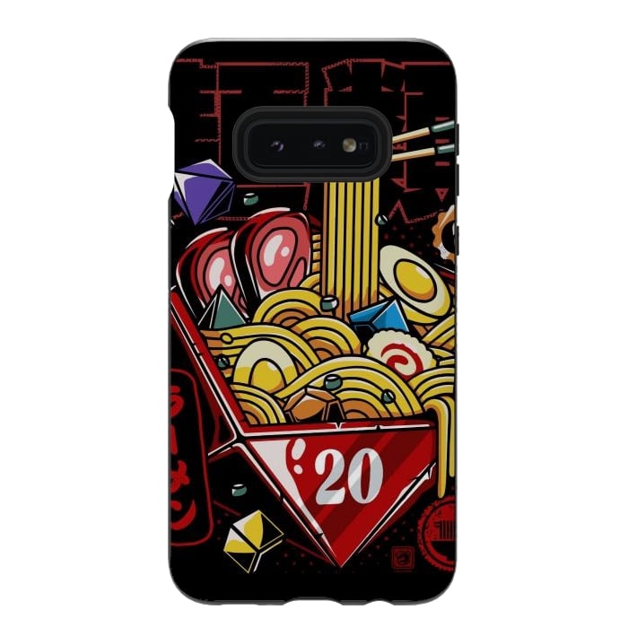 Galaxy S10e StrongFit Great Ramen Rpg Japanese by LM2Kone