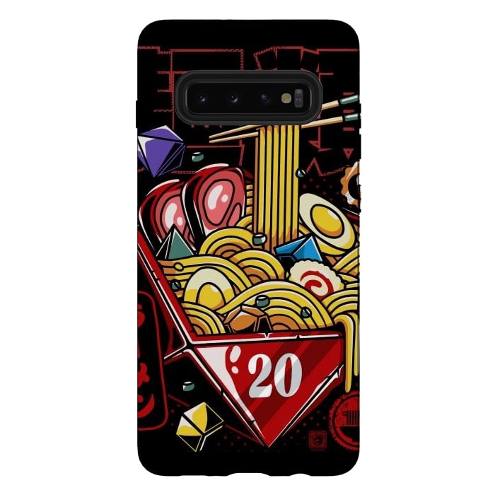 Galaxy S10 plus StrongFit Great Ramen Rpg Japanese by LM2Kone