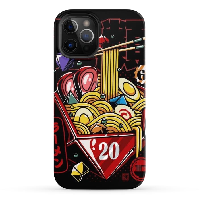 iPhone 12 Pro Max StrongFit Great Ramen Rpg Japanese by LM2Kone