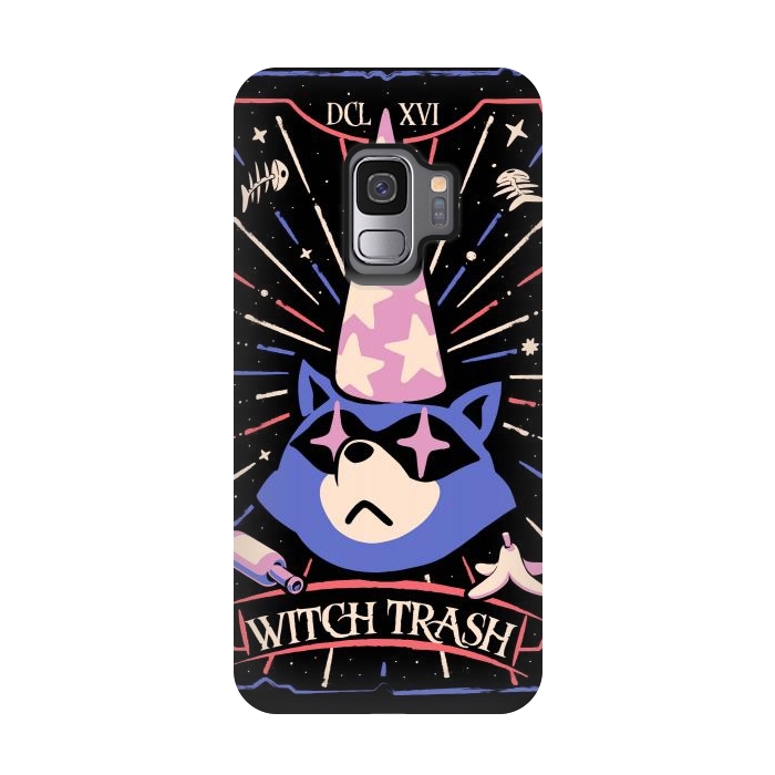 Galaxy S9 StrongFit The Witch Trash by Ilustrata