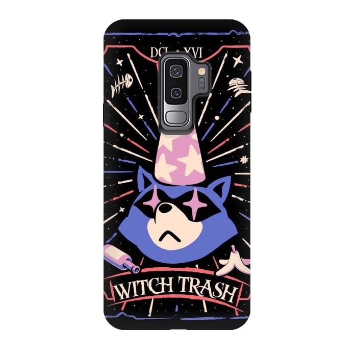 Galaxy S9 plus StrongFit The Witch Trash by Ilustrata