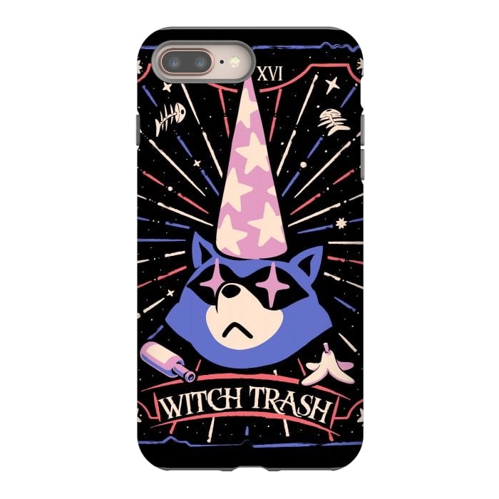 iPhone 8 plus StrongFit The Witch Trash by Ilustrata
