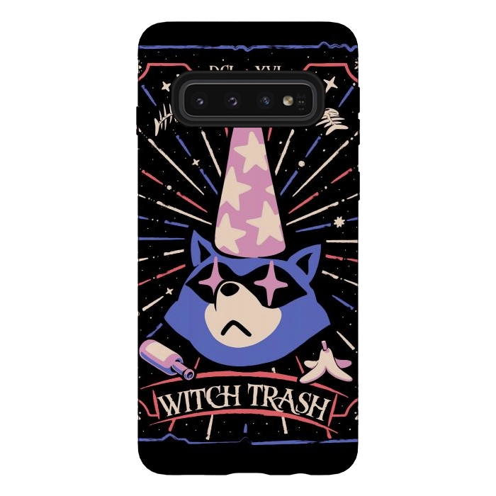 Galaxy S10 StrongFit The Witch Trash by Ilustrata