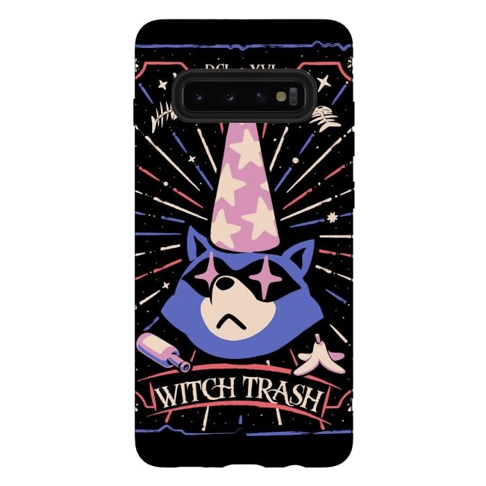 Galaxy S10 plus StrongFit The Witch Trash by Ilustrata