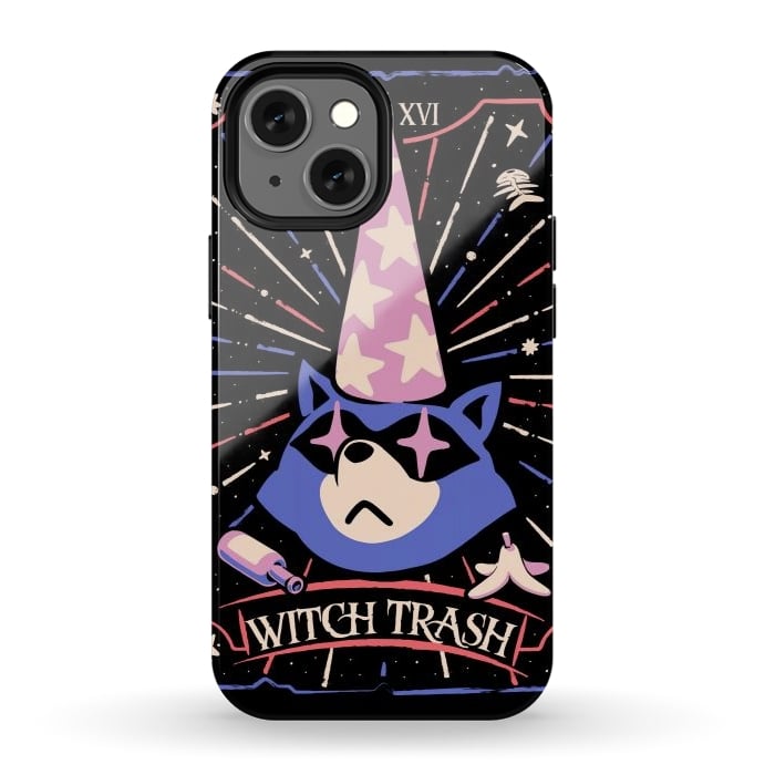 iPhone 13 mini StrongFit The Witch Trash by Ilustrata