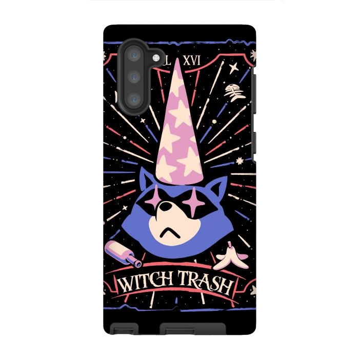 Galaxy Note 10 StrongFit The Witch Trash by Ilustrata