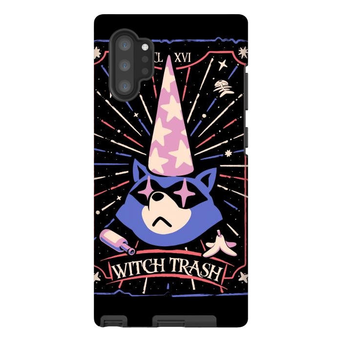 Galaxy Note 10 plus StrongFit The Witch Trash by Ilustrata