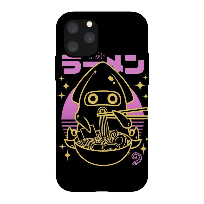 iPhone 11 Pro StrongFit Squid Ramen Sunset Neon by LM2Kone