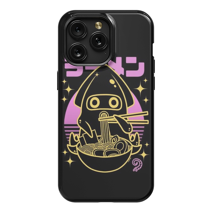 iPhone 15 Pro Max StrongFit Squid Ramen Sunset Neon by LM2Kone