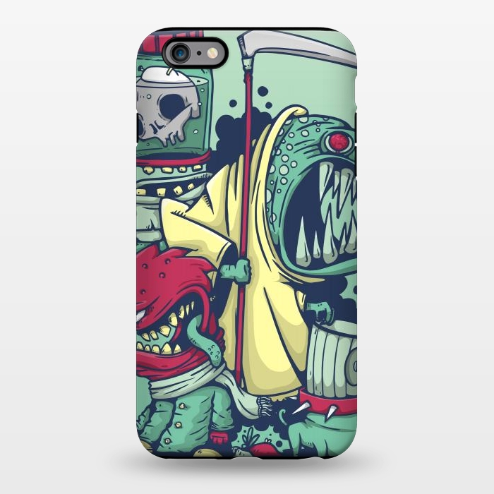 iPhone 6/6s plus StrongFit monster colors by Manuvila