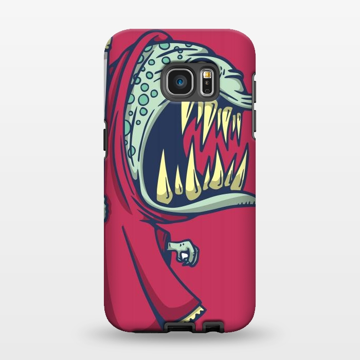 Galaxy S7 EDGE StrongFit Death monster by Manuvila