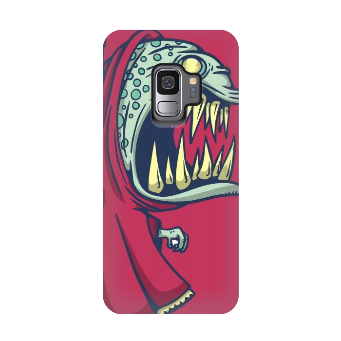 Galaxy S9 StrongFit Death monster by Manuvila