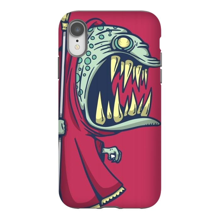 iPhone Xr StrongFit Death monster by Manuvila
