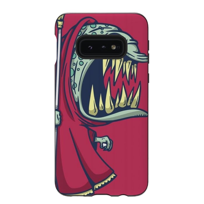 Galaxy S10e StrongFit Death monster by Manuvila