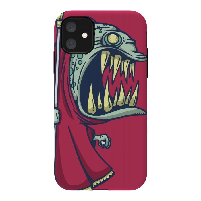 iPhone 11 StrongFit Death monster by Manuvila