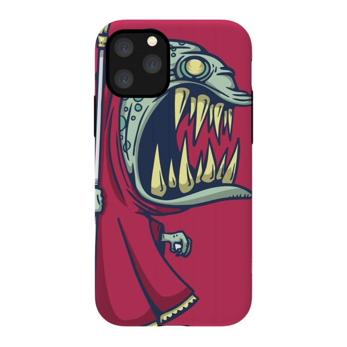 iPhone 11 Pro StrongFit Death monster by Manuvila
