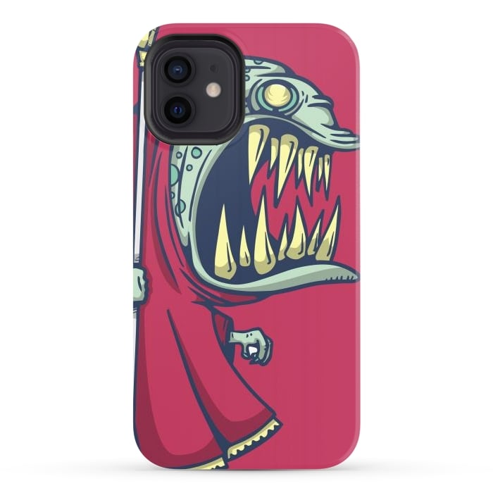 iPhone 12 StrongFit Death monster by Manuvila