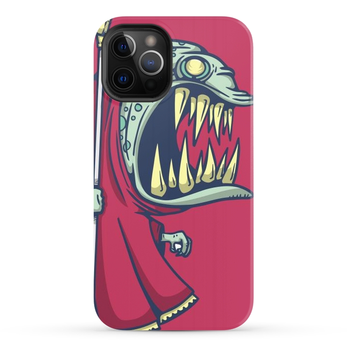 iPhone 12 Pro StrongFit Death monster by Manuvila