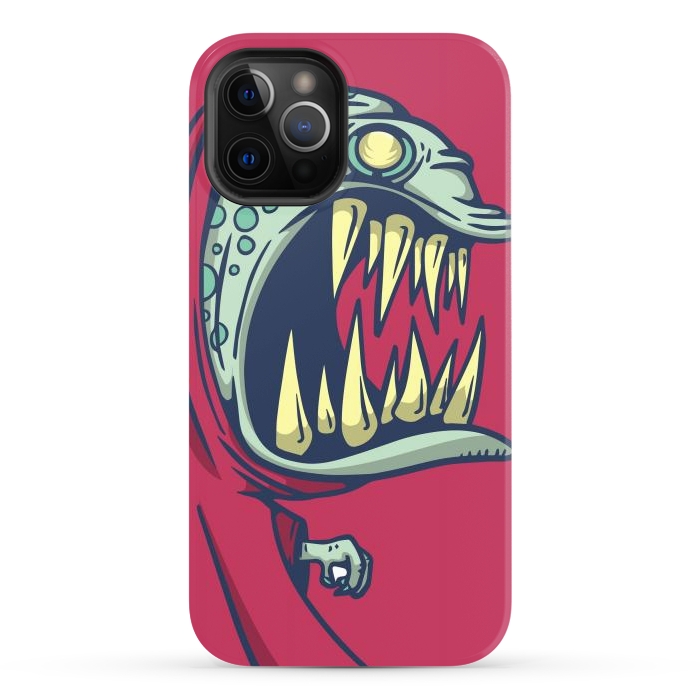 iPhone 12 Pro Max StrongFit Death monster by Manuvila