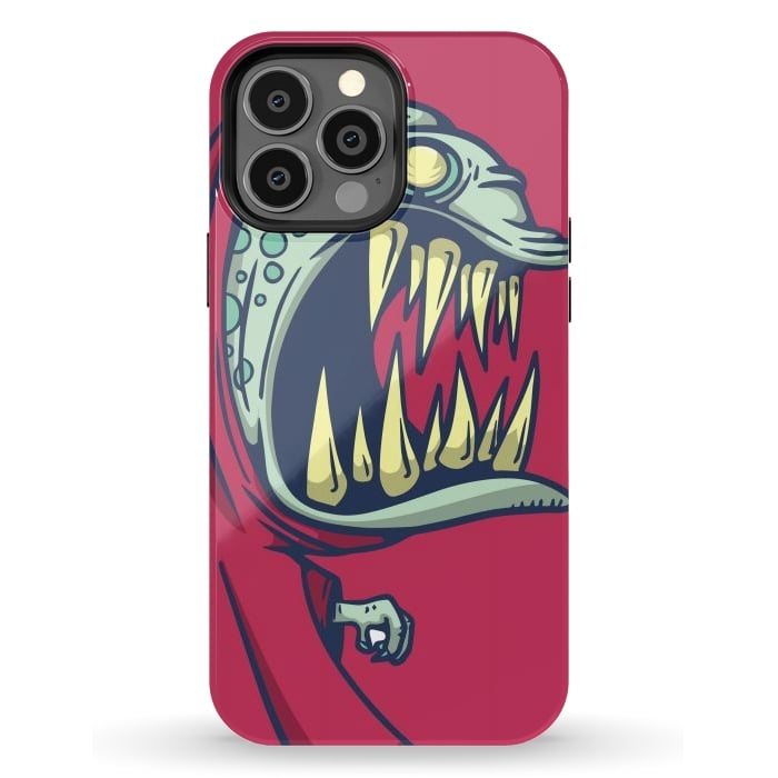 iPhone 13 Pro Max StrongFit Death monster by Manuvila