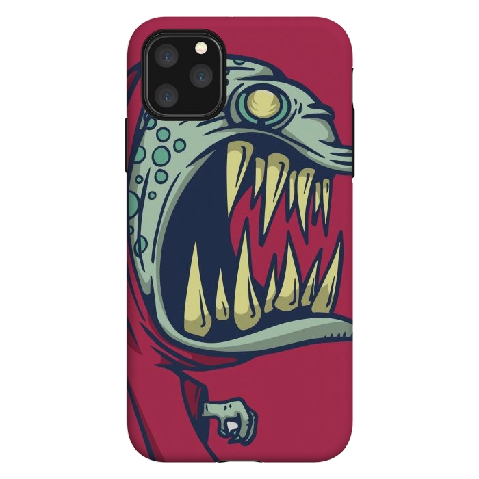 iPhone 11 Pro Max StrongFit Death monster by Manuvila