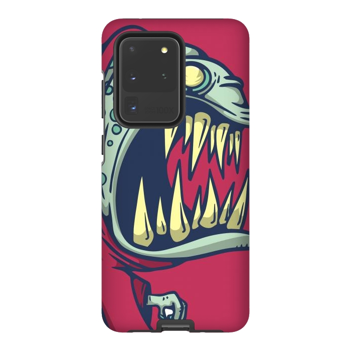 Galaxy S20 Ultra StrongFit Death monster by Manuvila