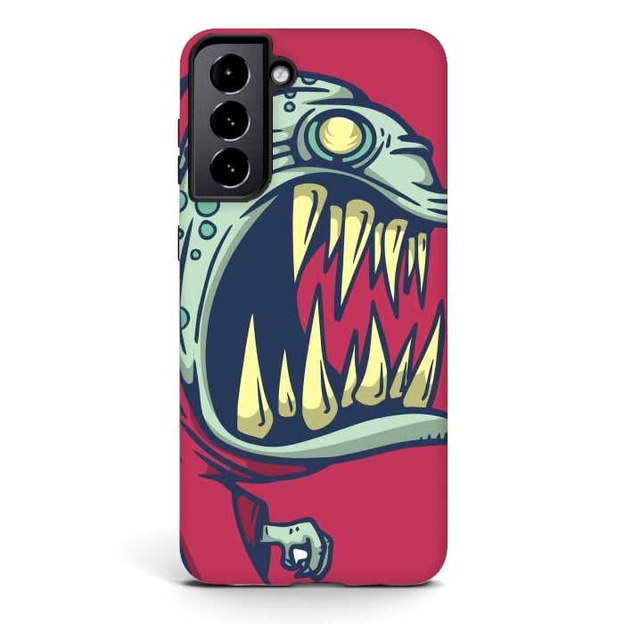 Galaxy S21 StrongFit Death monster by Manuvila