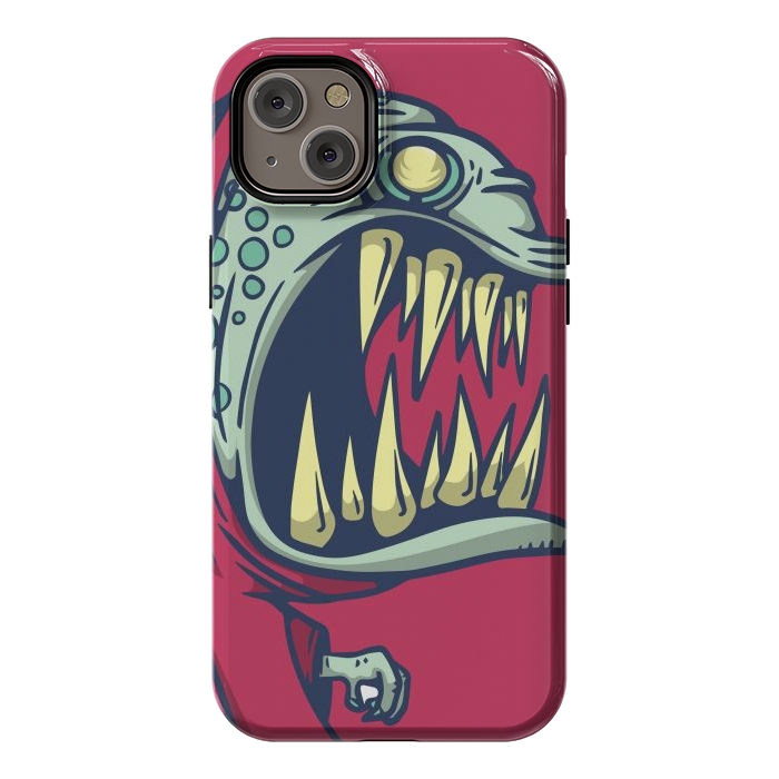 iPhone 14 Plus StrongFit Death monster by Manuvila