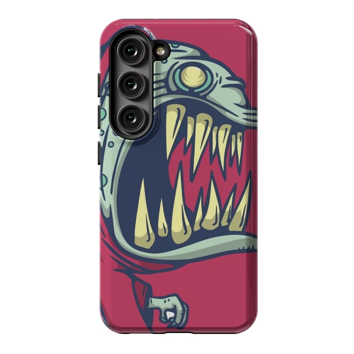 Galaxy S23 StrongFit Death monster by Manuvila