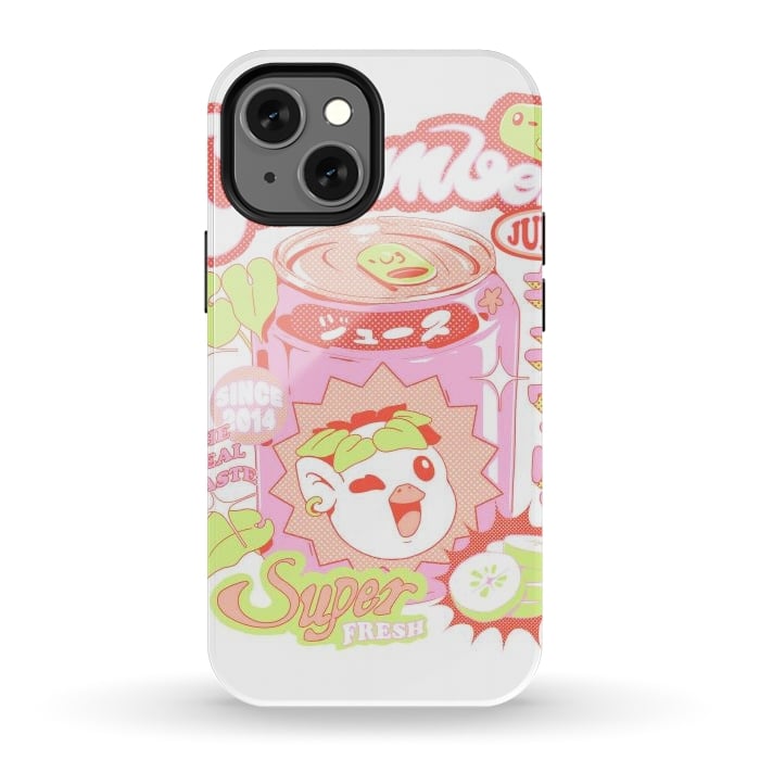 iPhone 12 mini StrongFit Cucumber Juice by Ilustrata