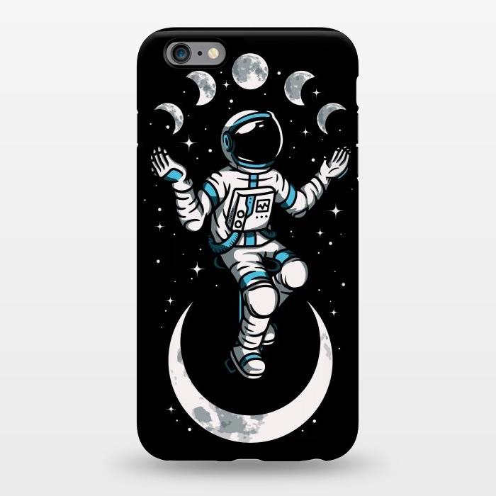 iPhone 6/6s plus StrongFit Moono Cycle Astronaut by LM2Kone