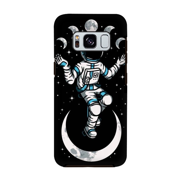 Galaxy S8 StrongFit Moono Cycle Astronaut by LM2Kone