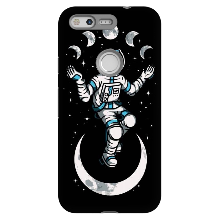 Pixel StrongFit Moono Cycle Astronaut by LM2Kone