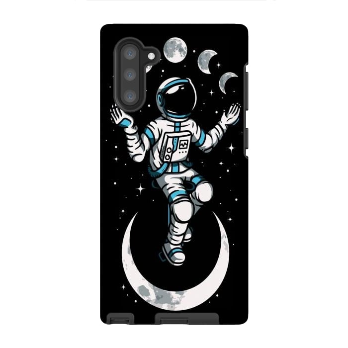 Galaxy Note 10 StrongFit Moono Cycle Astronaut by LM2Kone
