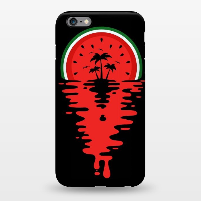 iPhone 6/6s plus StrongFit Sunset Watermelon Vaporwave by LM2Kone