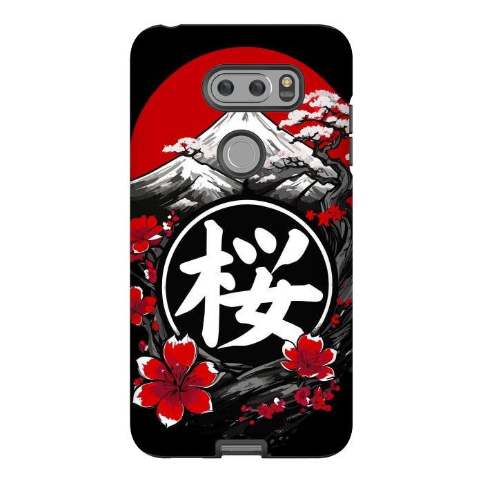 V30 StrongFit Mount Fuji Cherry Blossoms by LM2Kone