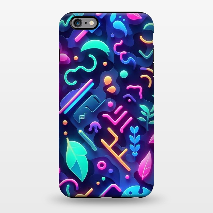 iPhone 6/6s plus StrongFit Neon Nature by JohnnyVillas
