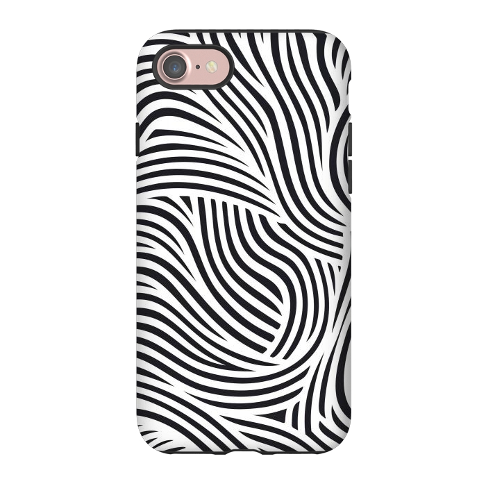 iPhone 7 StrongFit Zebra Chic by JohnnyVillas