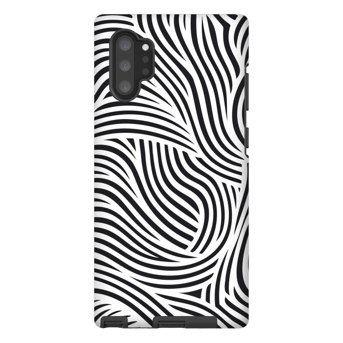 Galaxy Note 10 plus StrongFit Zebra Chic by JohnnyVillas