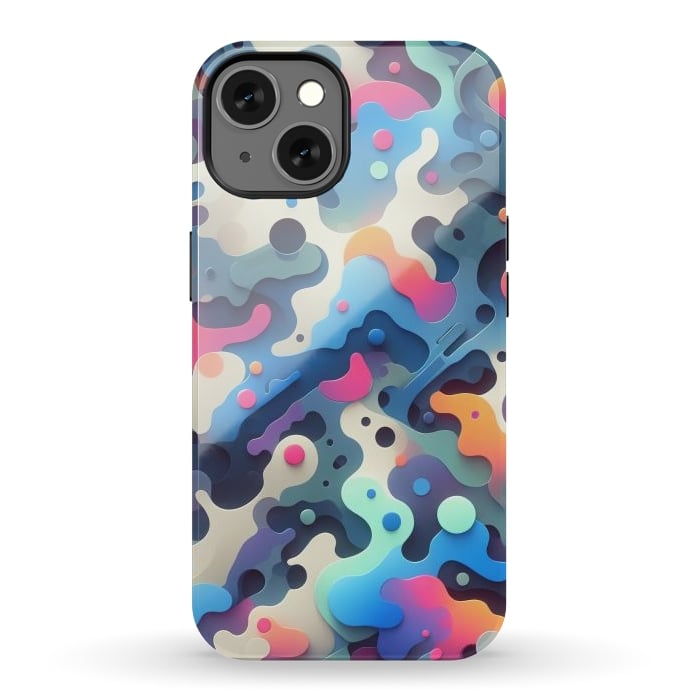 iPhone 13 StrongFit Plastic 3D Camo by JohnnyVillas