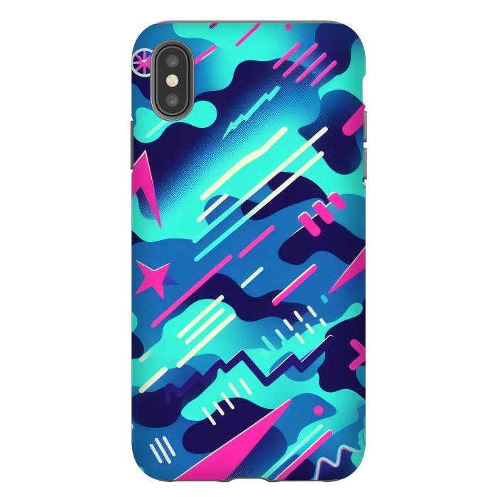 iPhone Xs Max StrongFit 90s Fusion by JohnnyVillas
