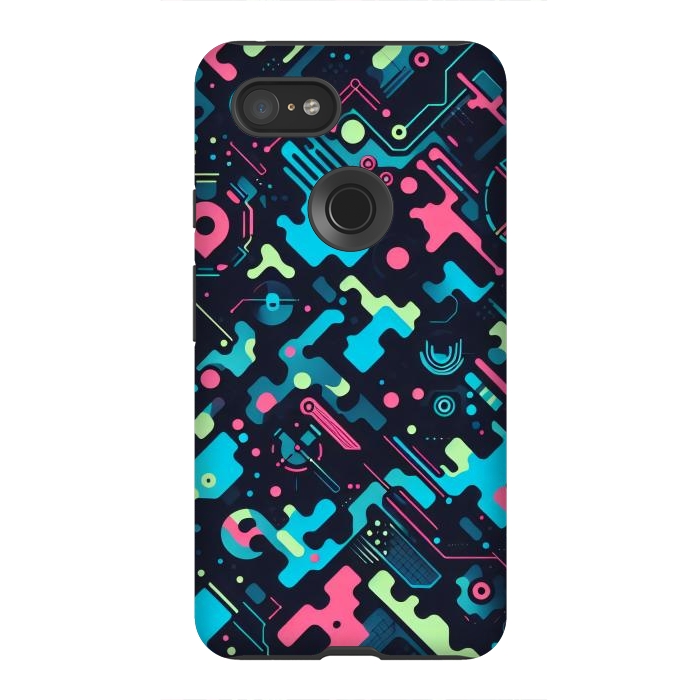 Pixel 3XL StrongFit Cool Cyber by JohnnyVillas