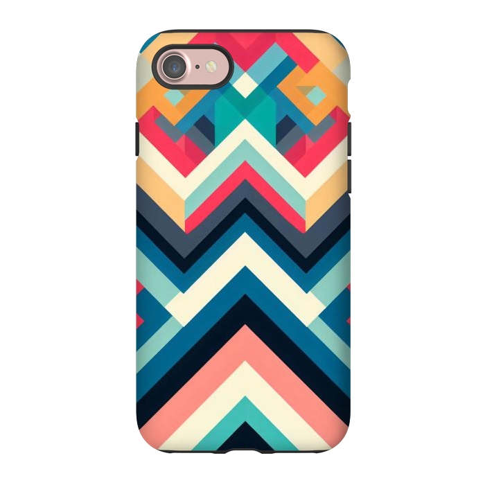iPhone 7 StrongFit Culture Chevron by JohnnyVillas