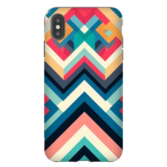 iPhone Xs Max StrongFit Culture Chevron by JohnnyVillas
