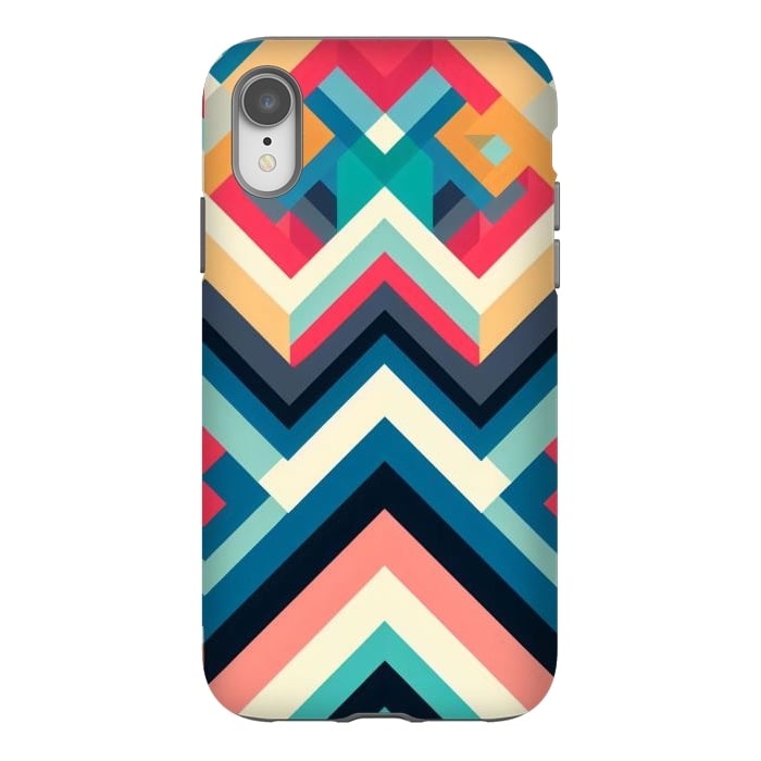 iPhone Xr StrongFit Culture Chevron by JohnnyVillas