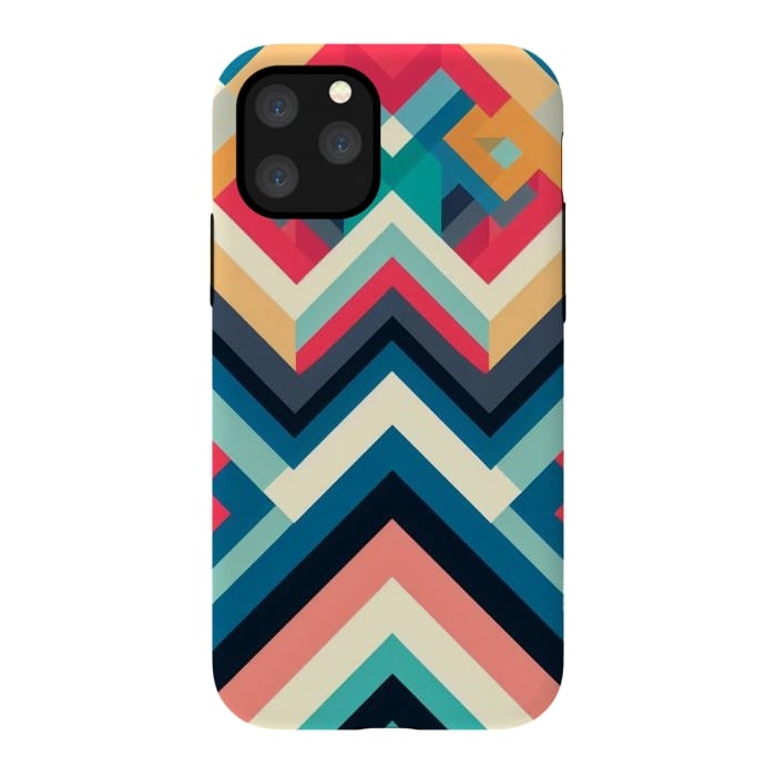 iPhone 11 Pro StrongFit Culture Chevron by JohnnyVillas