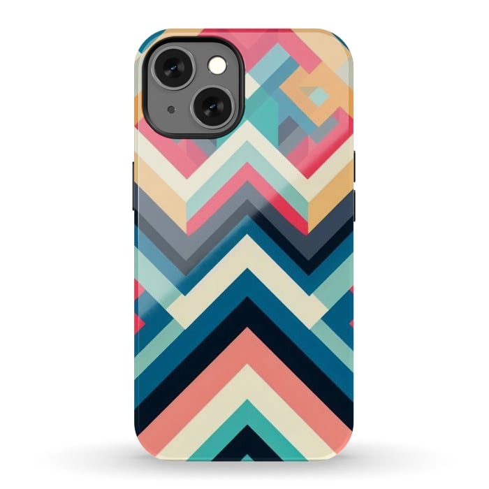iPhone 13 StrongFit Culture Chevron by JohnnyVillas