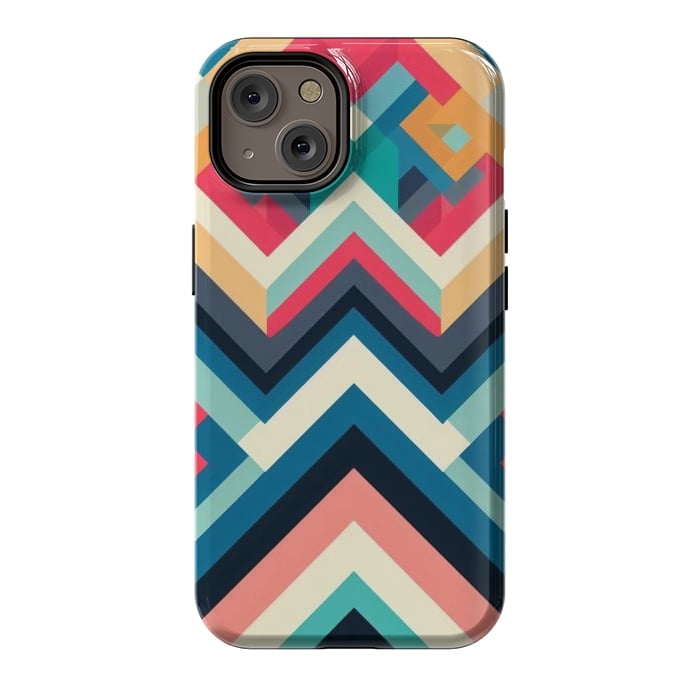 iPhone 14 StrongFit Culture Chevron by JohnnyVillas
