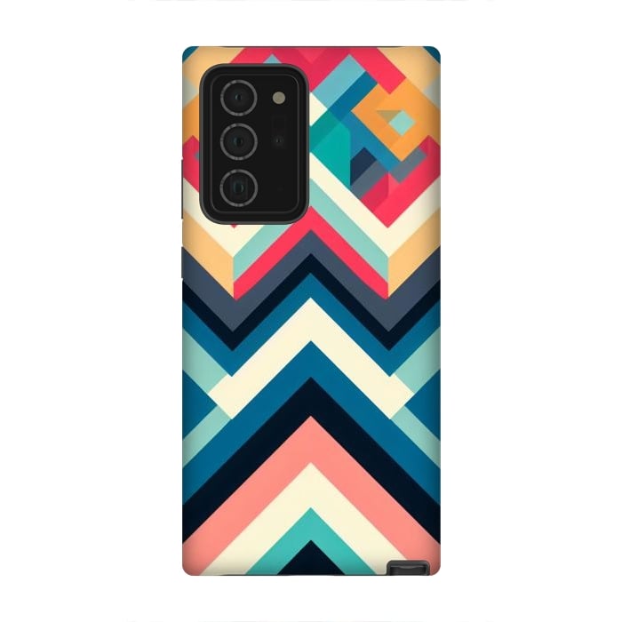 Galaxy Note 20 Ultra StrongFit Culture Chevron by JohnnyVillas